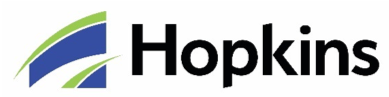 Hopkins logo for Engineering Consultants with icon and company name